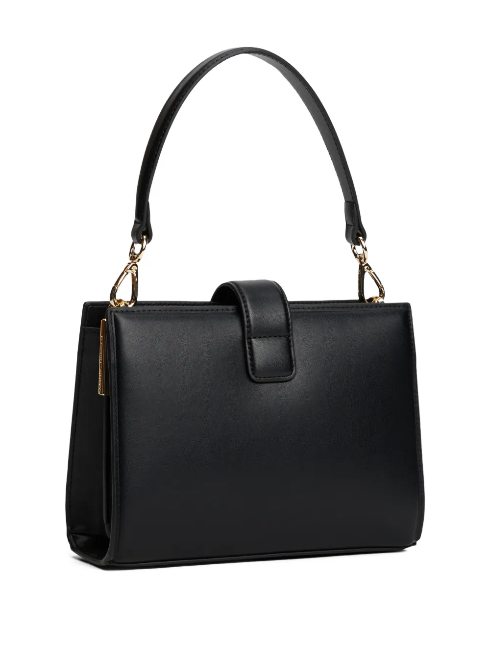 Tommy Hilfiger logo-plaque tote bag - Zwart