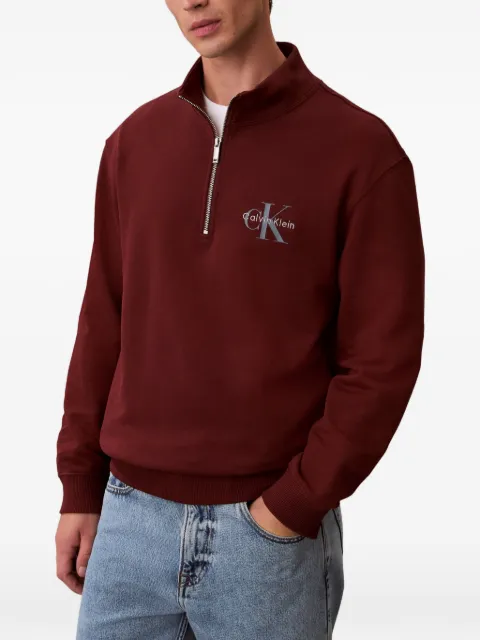 Calvin Klein zip-up sweater