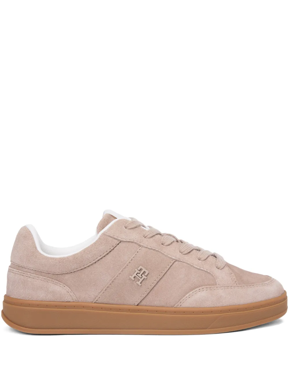 Tommy Hilfiger logo-detail low-top sneakers | Neutrals | Image 1