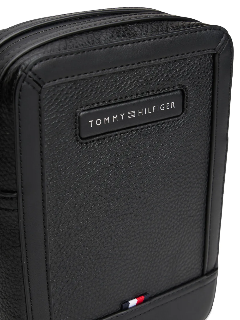 Tommy Hilfiger Messengertas met logoplakkaat Zwart