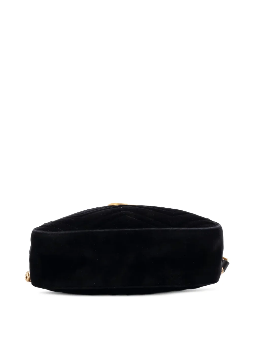 Gg Marmont Shoulder Bag Matelasse Velvet Small Crossbody Bag