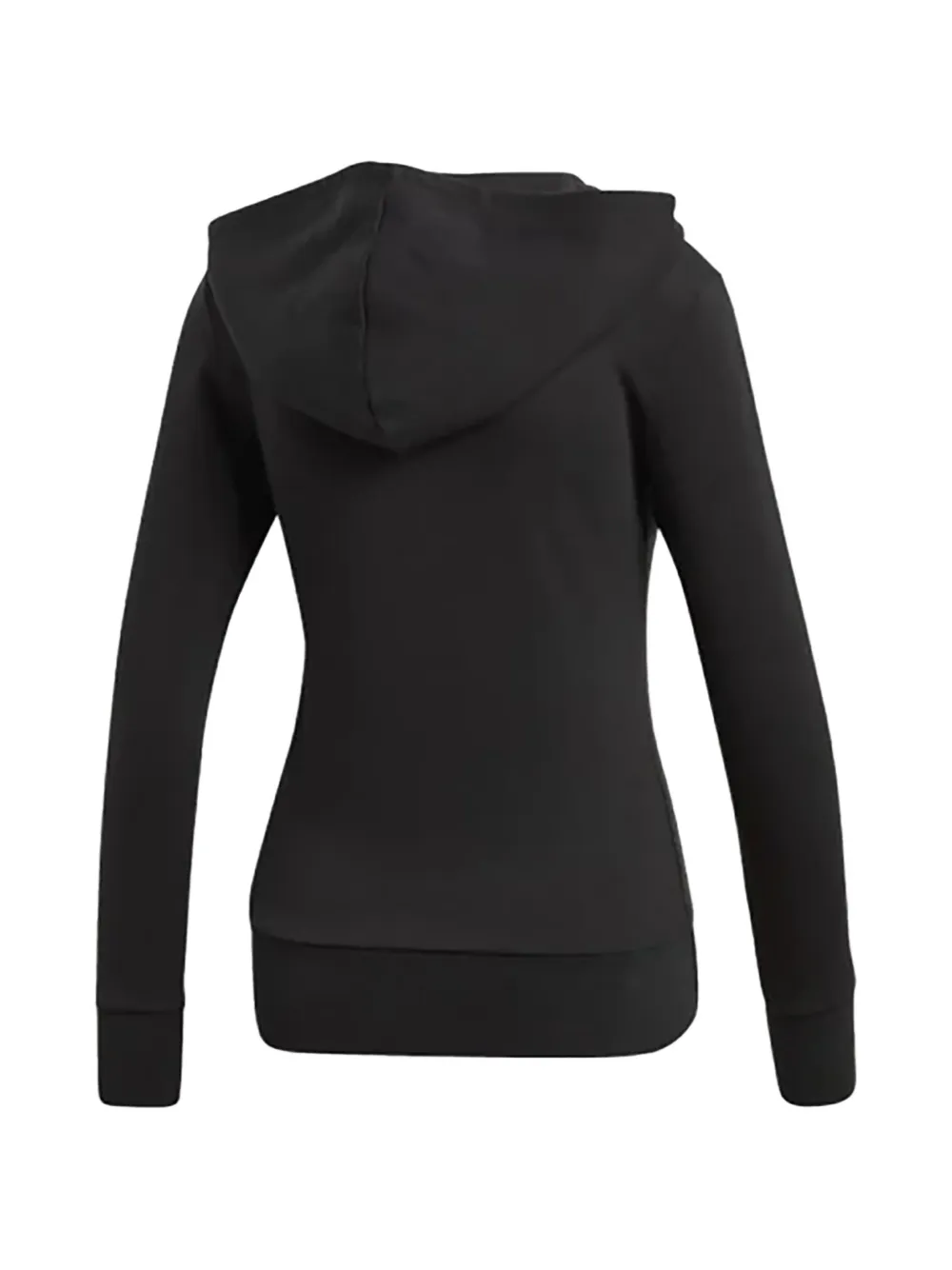 adidas Essentials 3-Stripe hoodie met rits Zwart