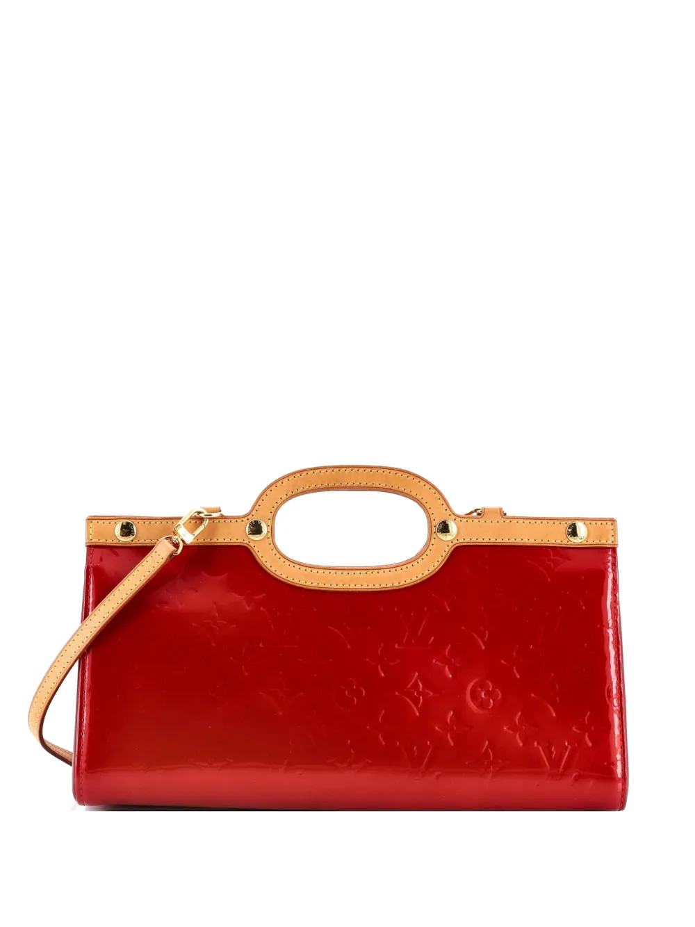 Louis Vuitton Pre-Owned Roxbury Drive Handbag Monogram Vernis satchel - Red