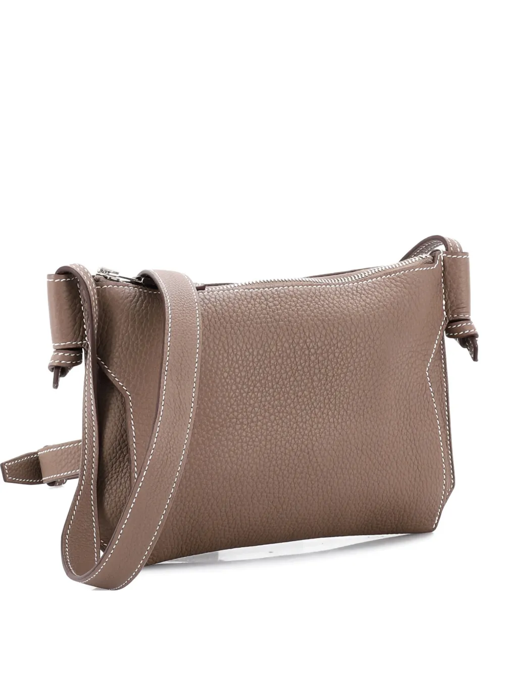 Hermès Pre-Owned Ultrapla Bag Togo 24 crossbody bag - Grigio