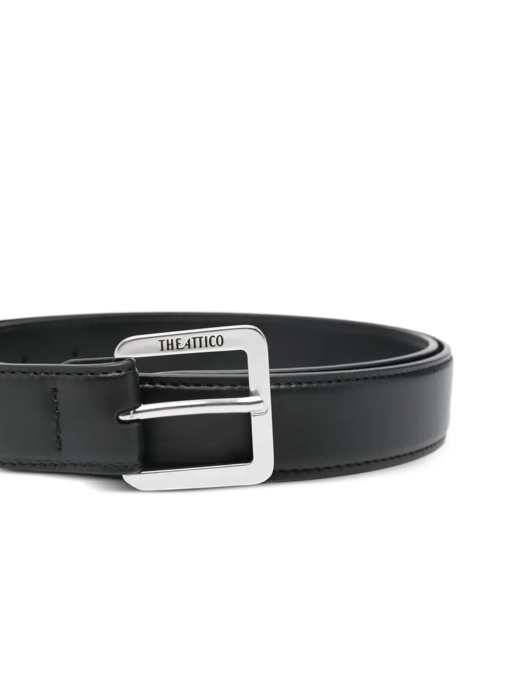 The Attico Riem met logo Zwart