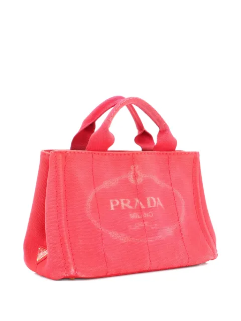 Prada Pre-Owned Canapa Canvas Mini tote bag
