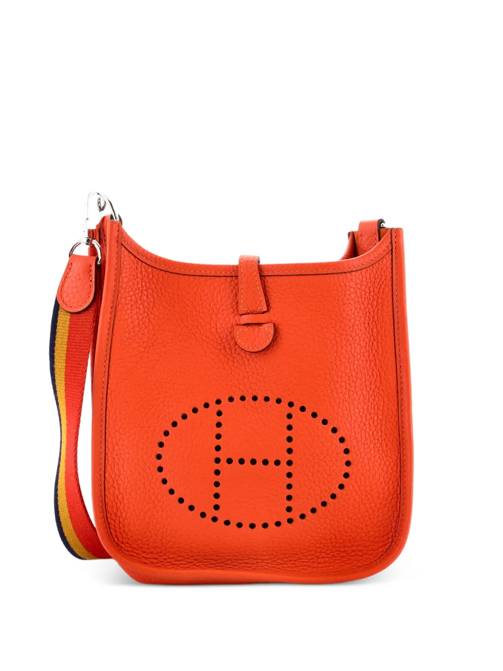 Hermès Pre-Owned Evelyne Bag Gen III Clemence TPM crossbody bag - Orange