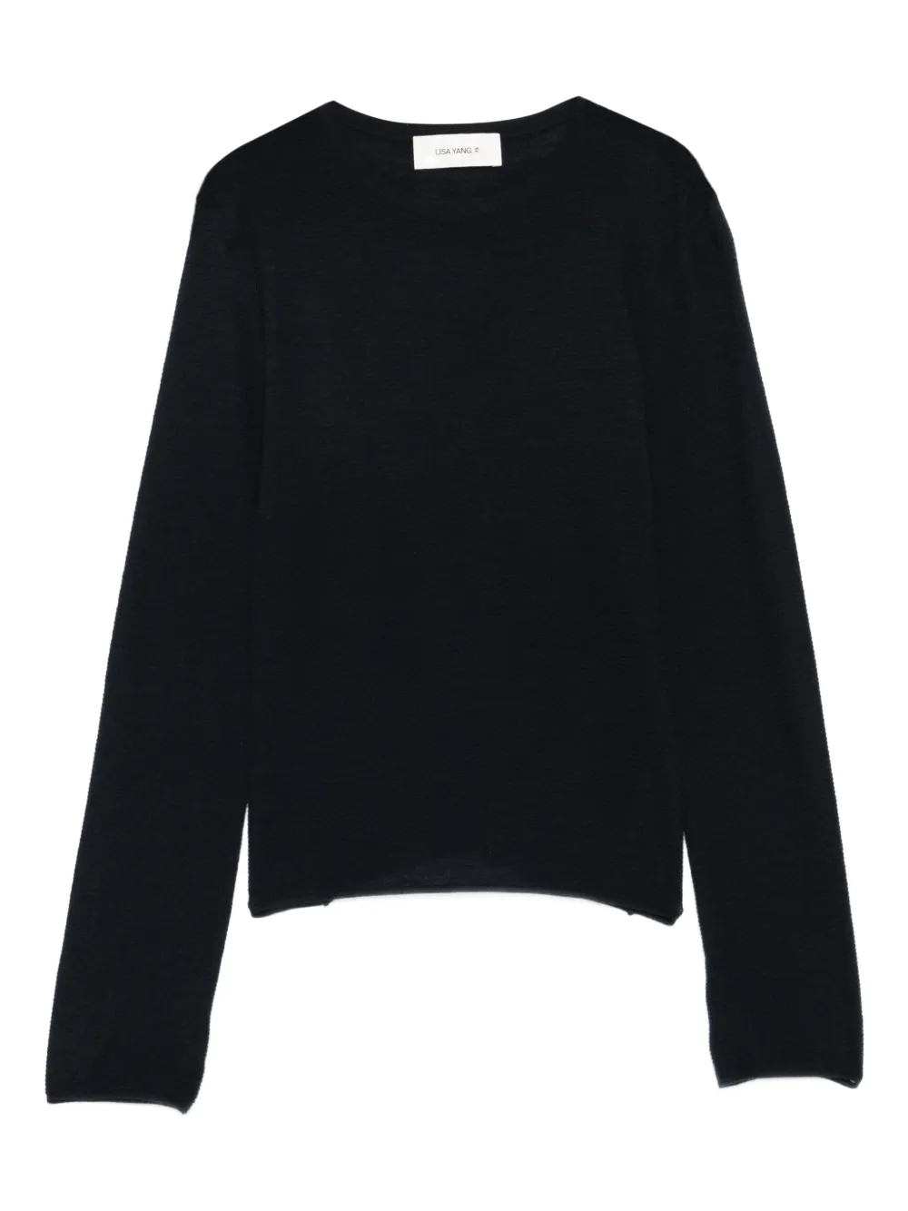 Lisa Yang Georgie long-sleeve top - Blu