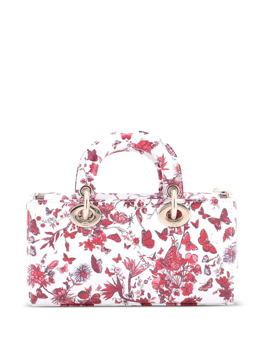 Christian Dior Pre-Owned Lady D-Joy Bag Printed Leather Small