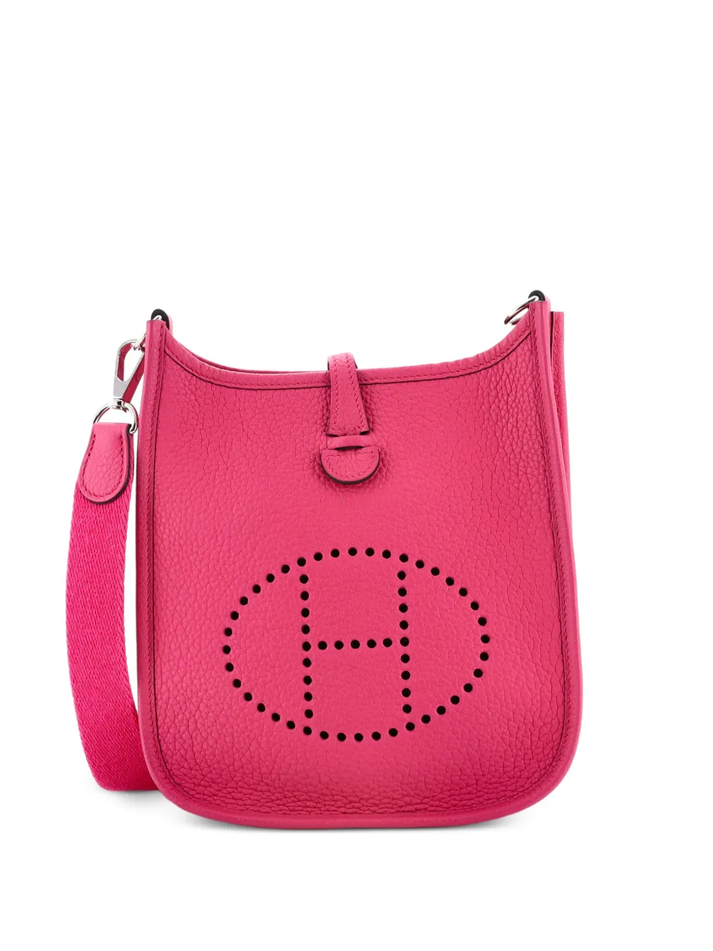 Hermès Pre-Owned Evelyne Bag Gen III Clemence TPM crossbody bag - Pink