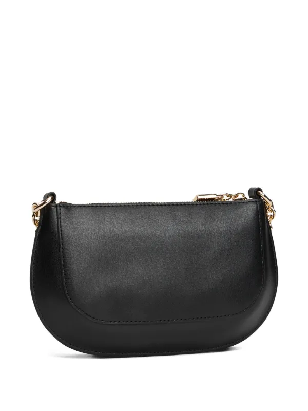 Tommy Hilfiger chain-strap logo-detail Shoulder Bag | Black | FARFETCH