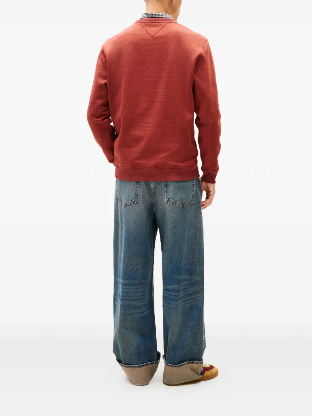  Tommy Jeans Logo Sweatshirt - Red 
