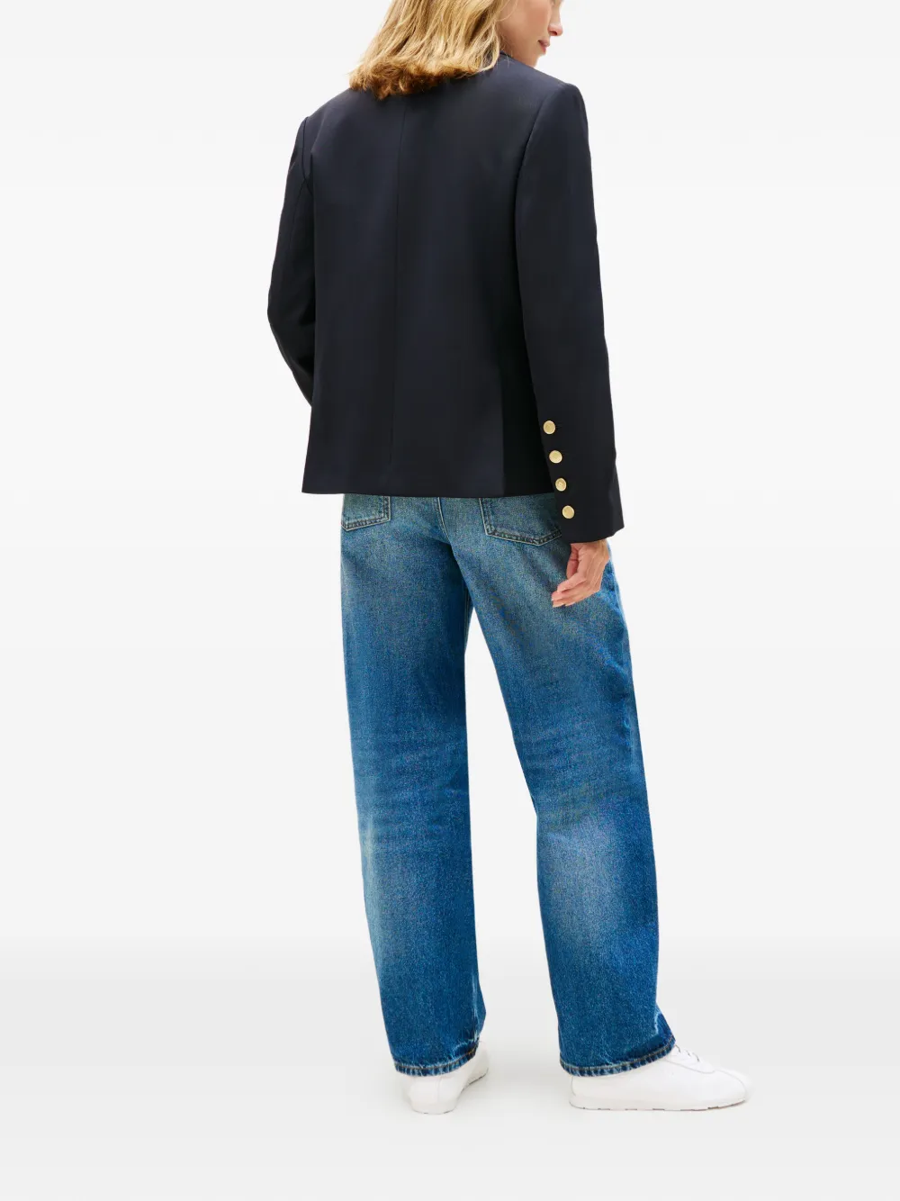  Tommy Hilfiger Buttoned Blazer - Blue 
