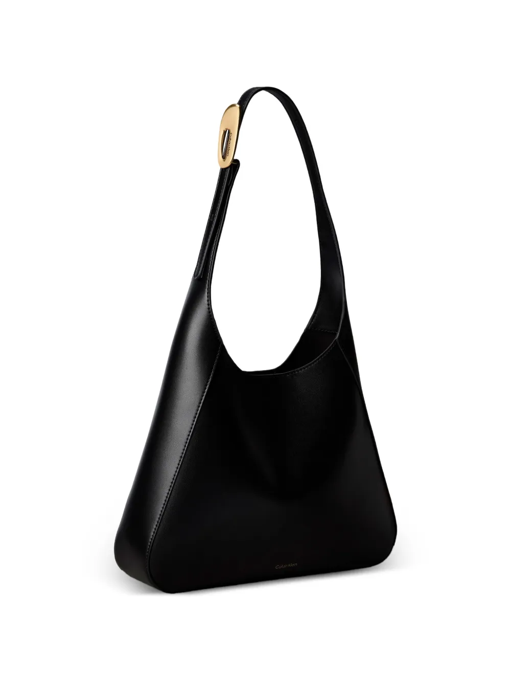  Calvin Klein Medium Trapeze-shape Shoulder Bag - Black 