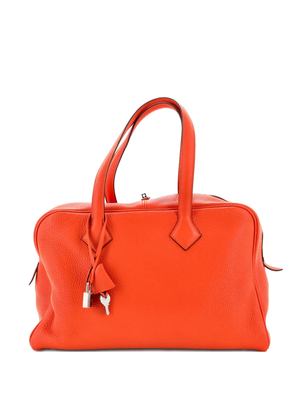 Hermès Pre-Owned Victoria II Bag Clemence 35 satchel - Orange