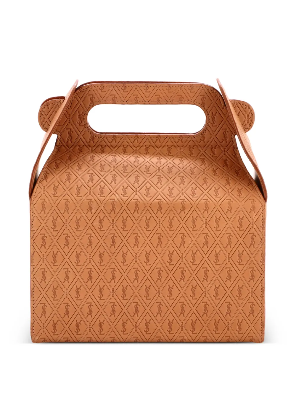 Saint Laurent Pre-Owned Take-Away Box Bag Monogram All Over Leather satchel | Pre-Owned | Image 2