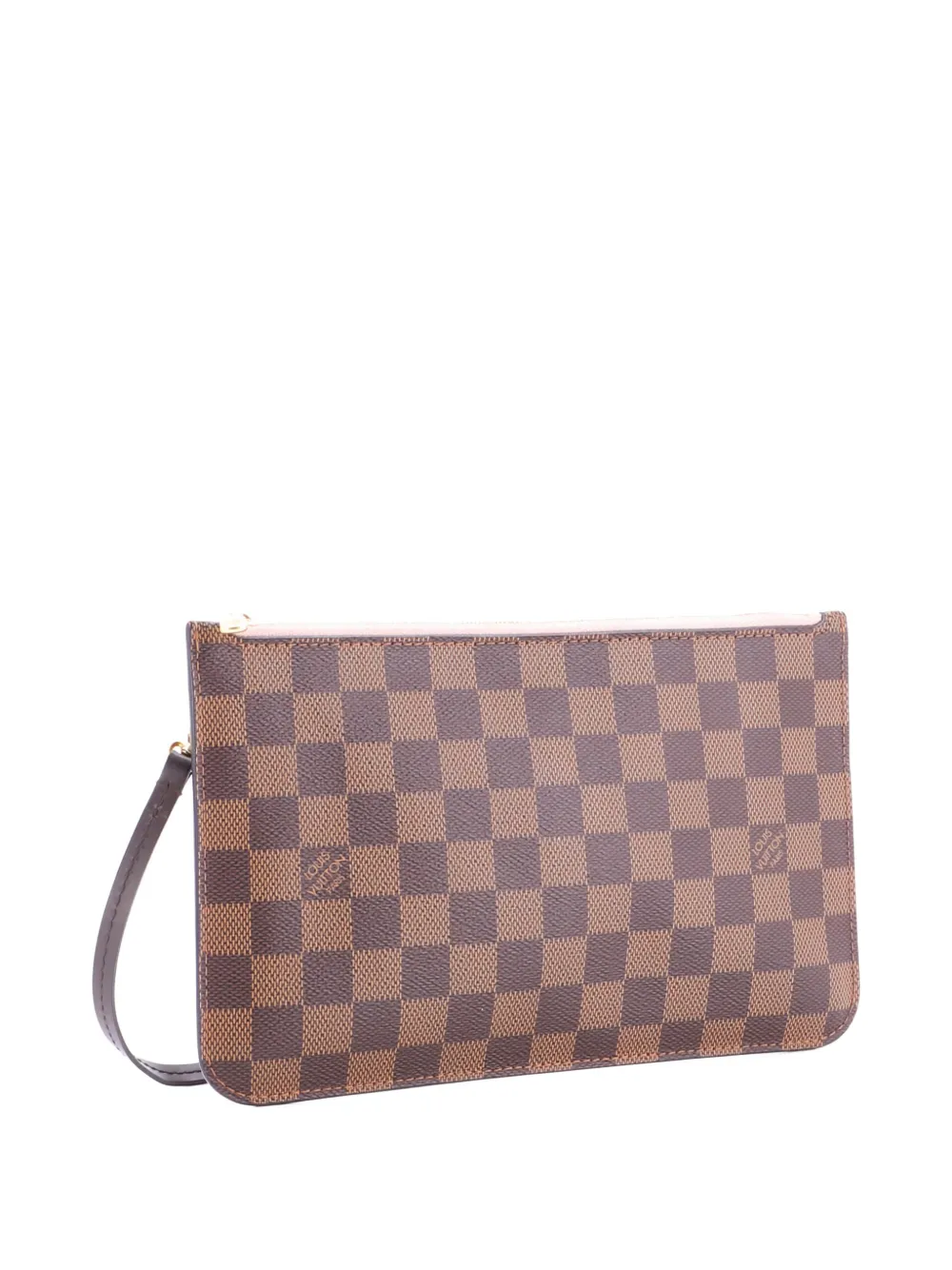Louis Vuitton Pre-Owned Neverfull Pochette Damier Large pouch - Marrone