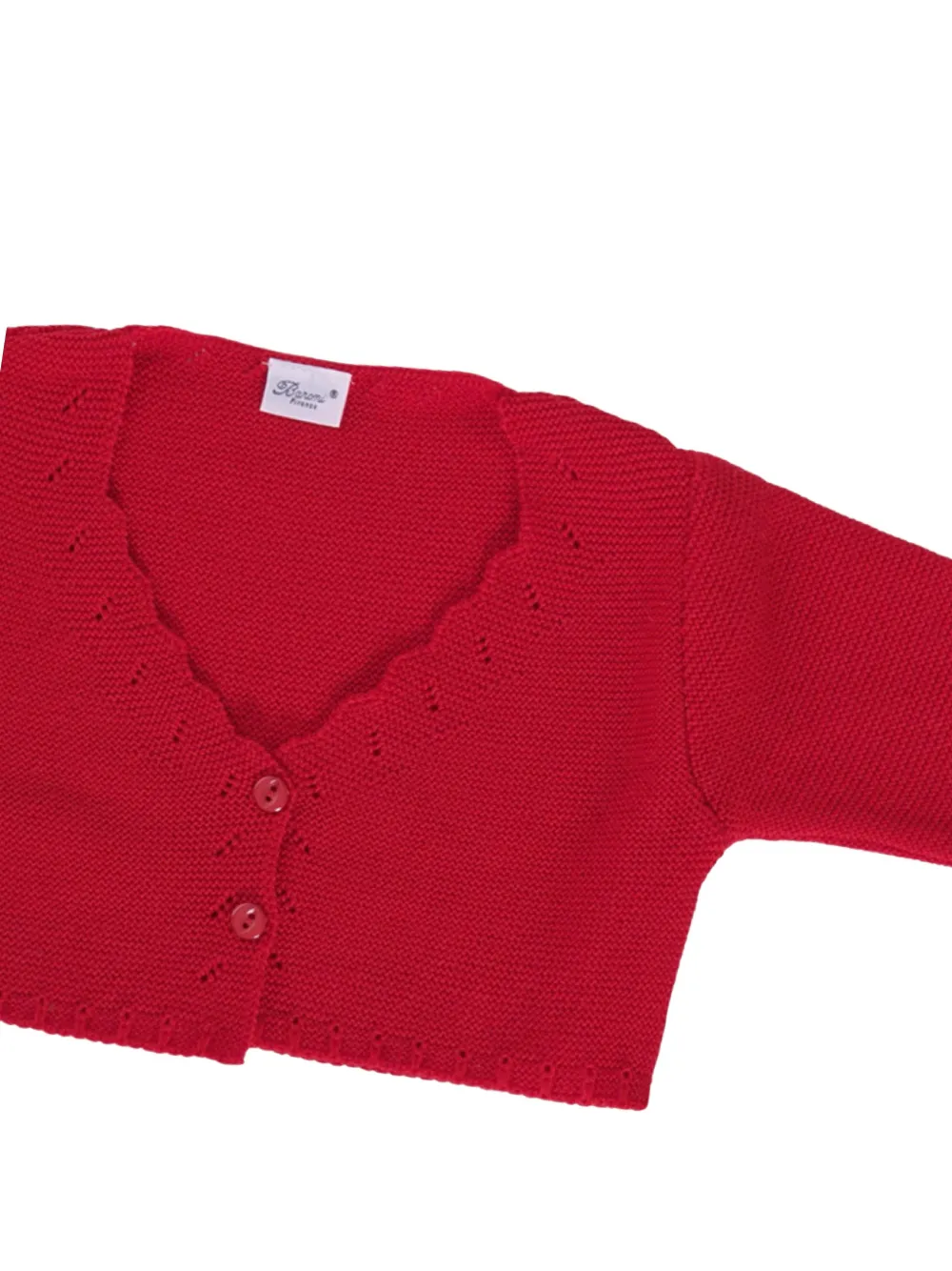 Scalloped Button Cardigan