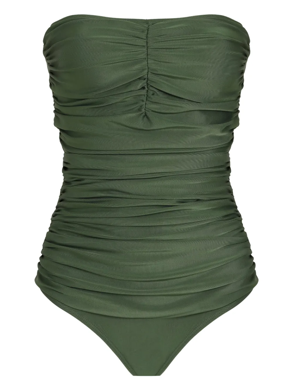 Lygia & Nanny Costume intero Melissa con ruches - Verde