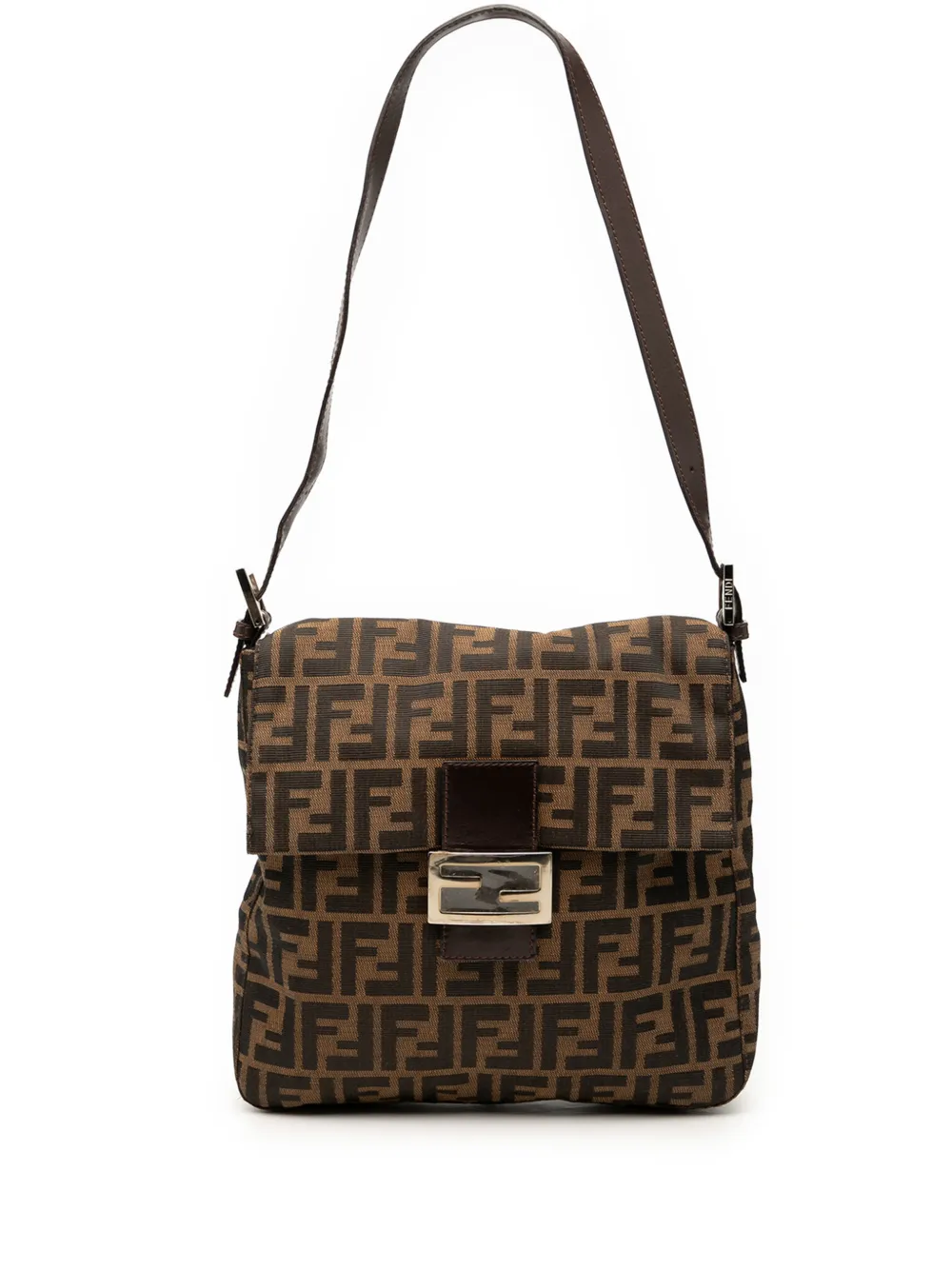Fendi Pre-Owned 20th Century Zucca Canvas shoulder bag - Marrone