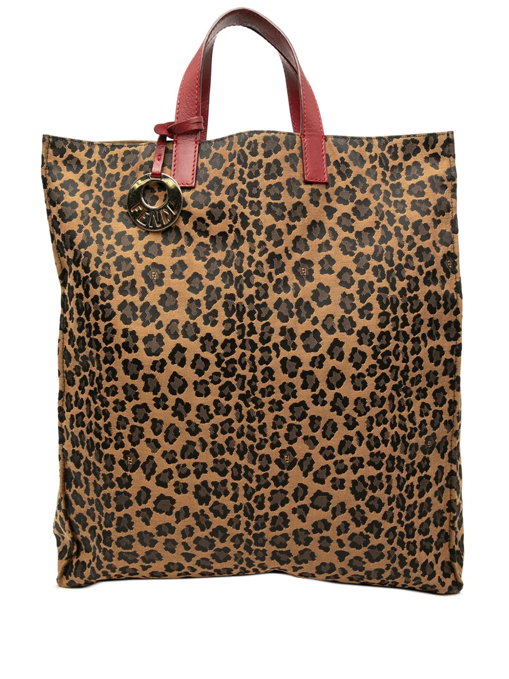 Fendi Pre-Owned sac cabas à imprimé léopard (2010-2025) | marron | Image 1