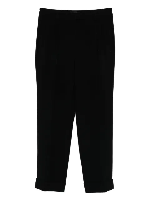 Alberto Biani pleated cuffed trousers