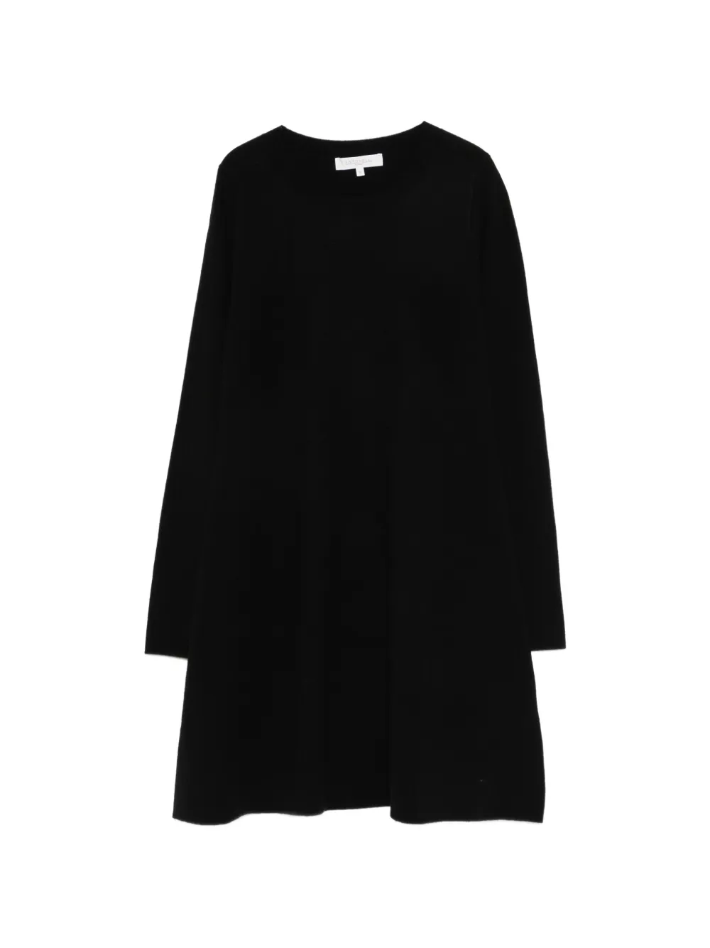 Antonelli Long-sleeve Mini Dress In Black