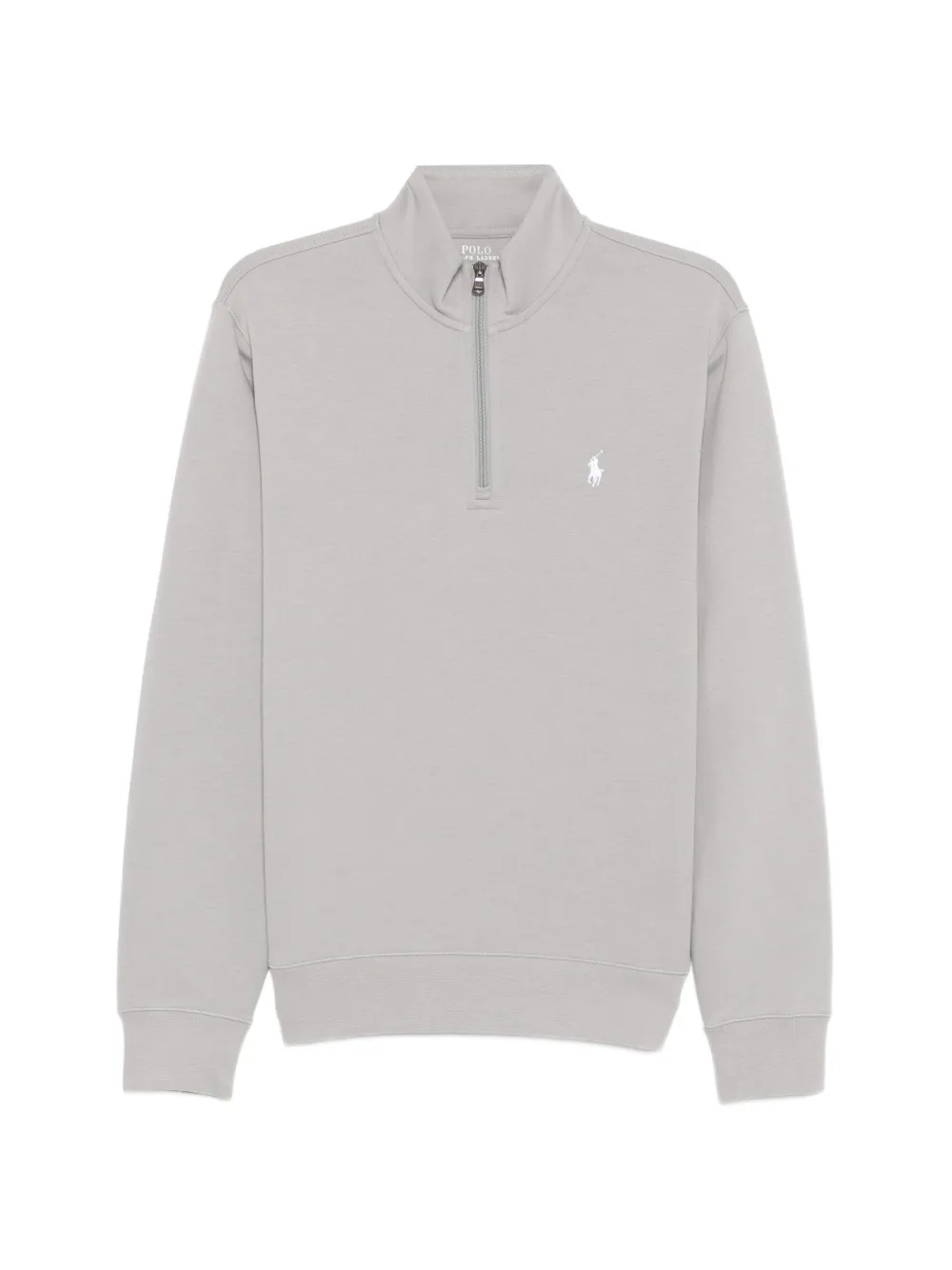 Polo Ralph Lauren Felpa con mezza zip - Grigio