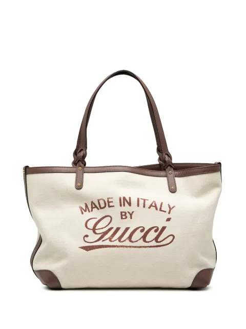 Gucci Pre-Owned 2000-2015 Canvas Craft tote bag