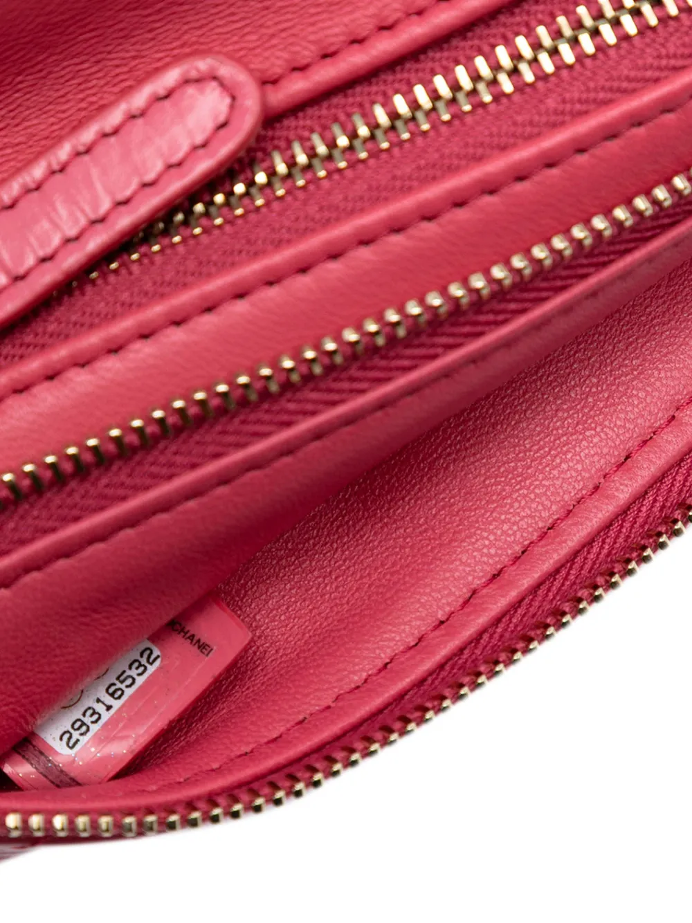 2019 Crumpled Calfskin 31 Clutch Bag