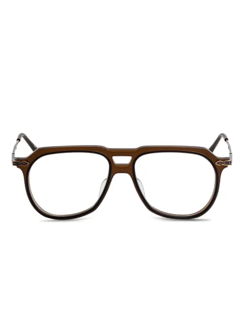 Matsuda browline glasses