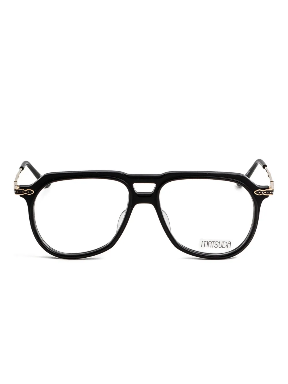 Matsuda browline glasses | Black | Image 1