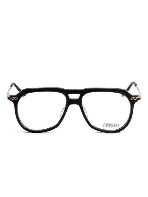 Matsuda browline glasses
