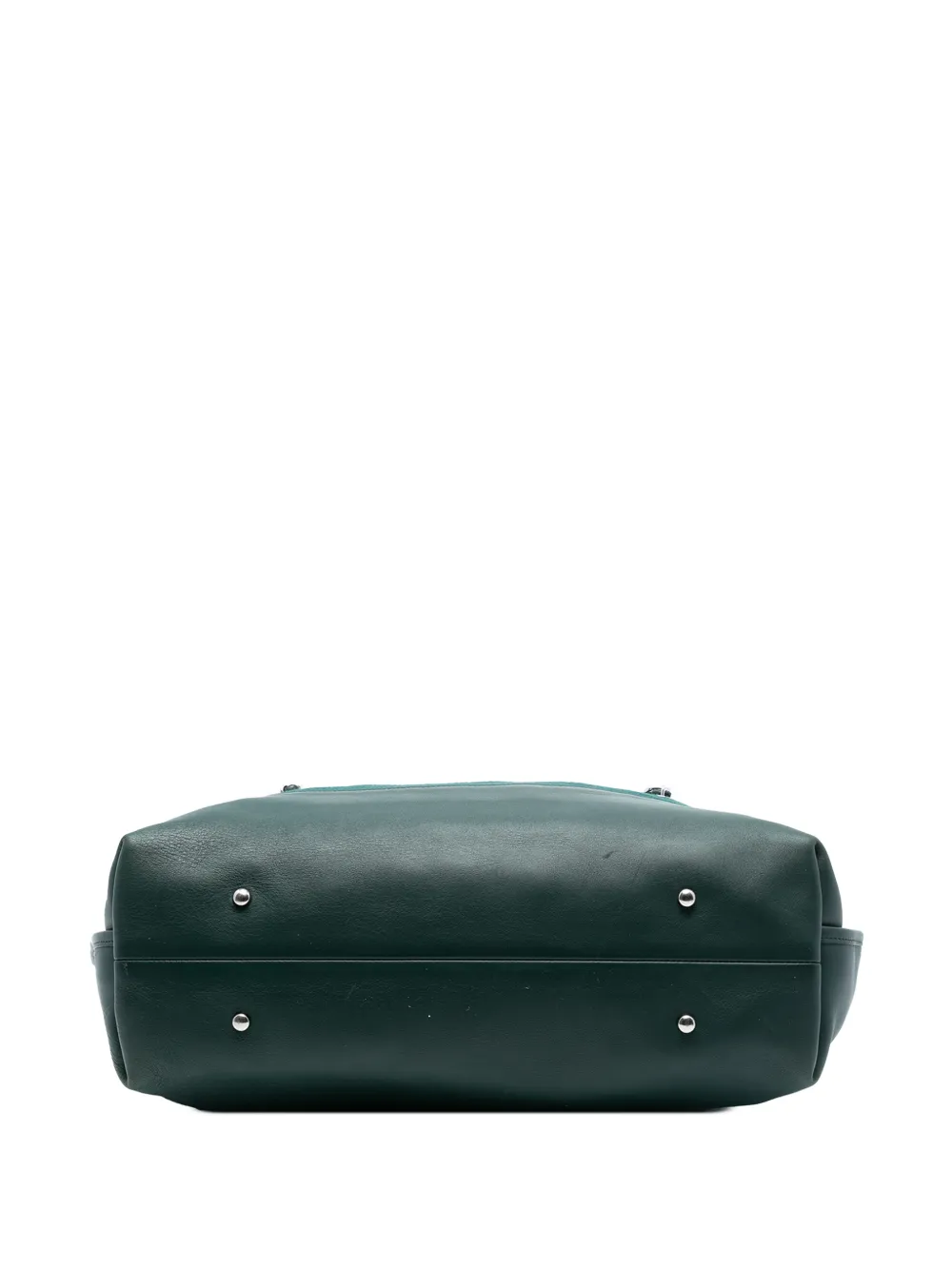 2018-2019 Extra Large Stitched Wool And Calfskin 31 Shopping Bag Satchel