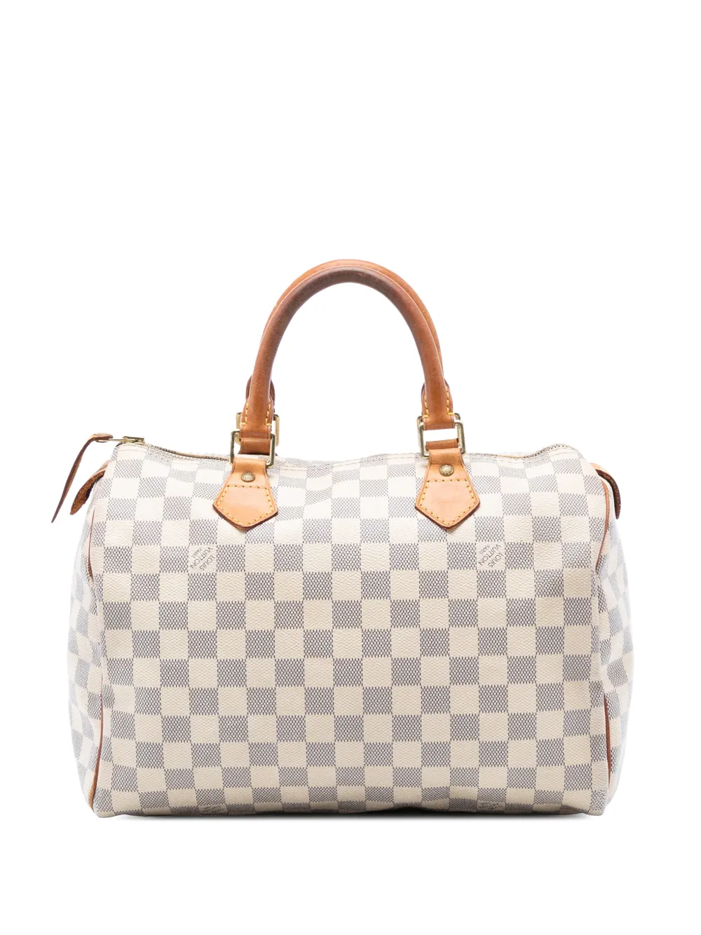 Louis Vuitton Pre-Owned 2011 Damier Azur Speedy 30 boston bag - Bianco