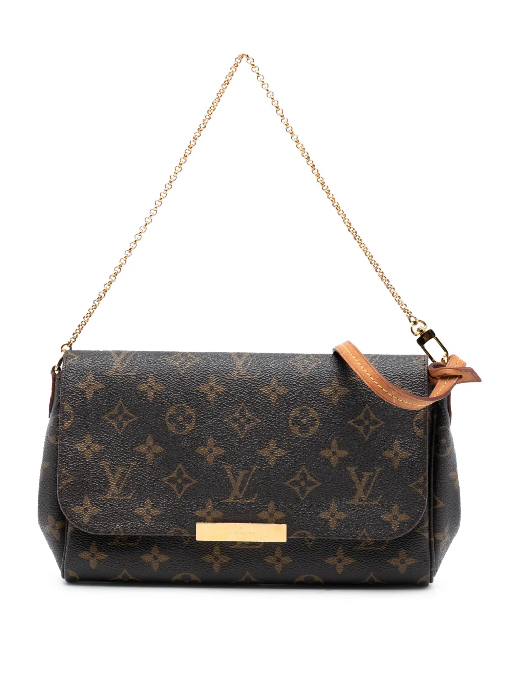 Louis Vuitton Pre-Owned 2018 Monogram Favorite PM satchel - Brown