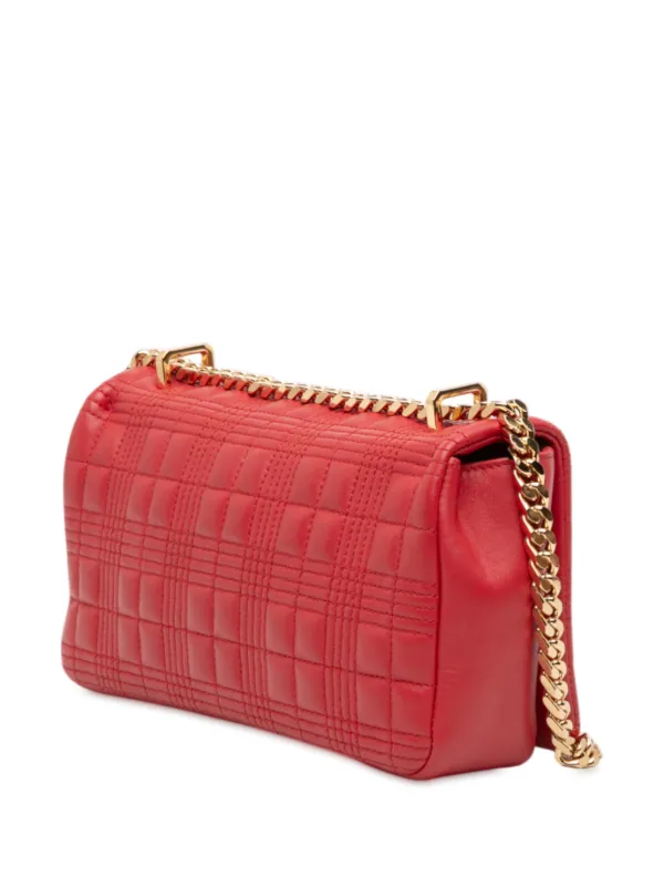 Burberry Pre-Owned 2018-2023 スモール キルティング ラムスキン 