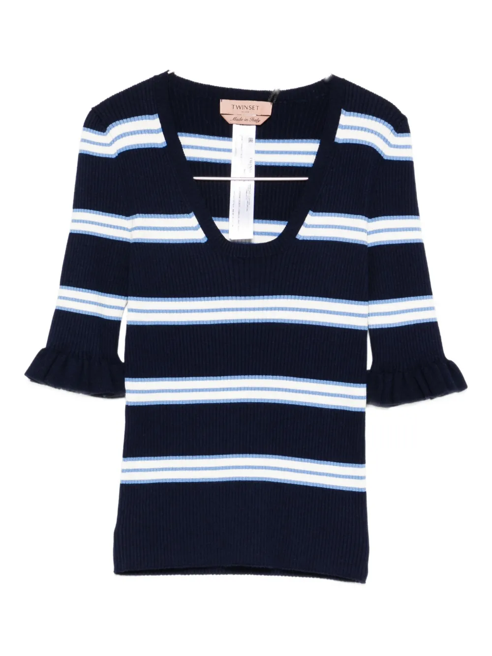 TWINSET striped top - Blu