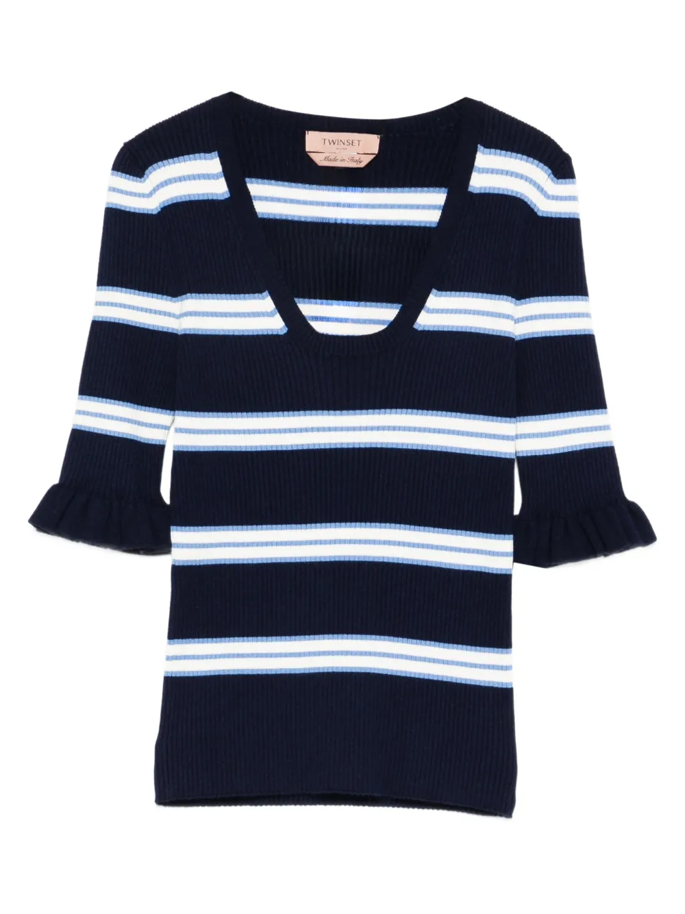 TWINSET striped top - Blu