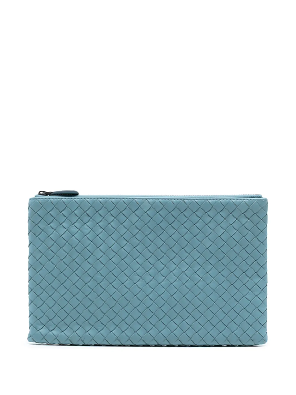 Bottega Veneta Pre-Owned 2012-2025 Nappa Intrecciato clutch bag - Blu