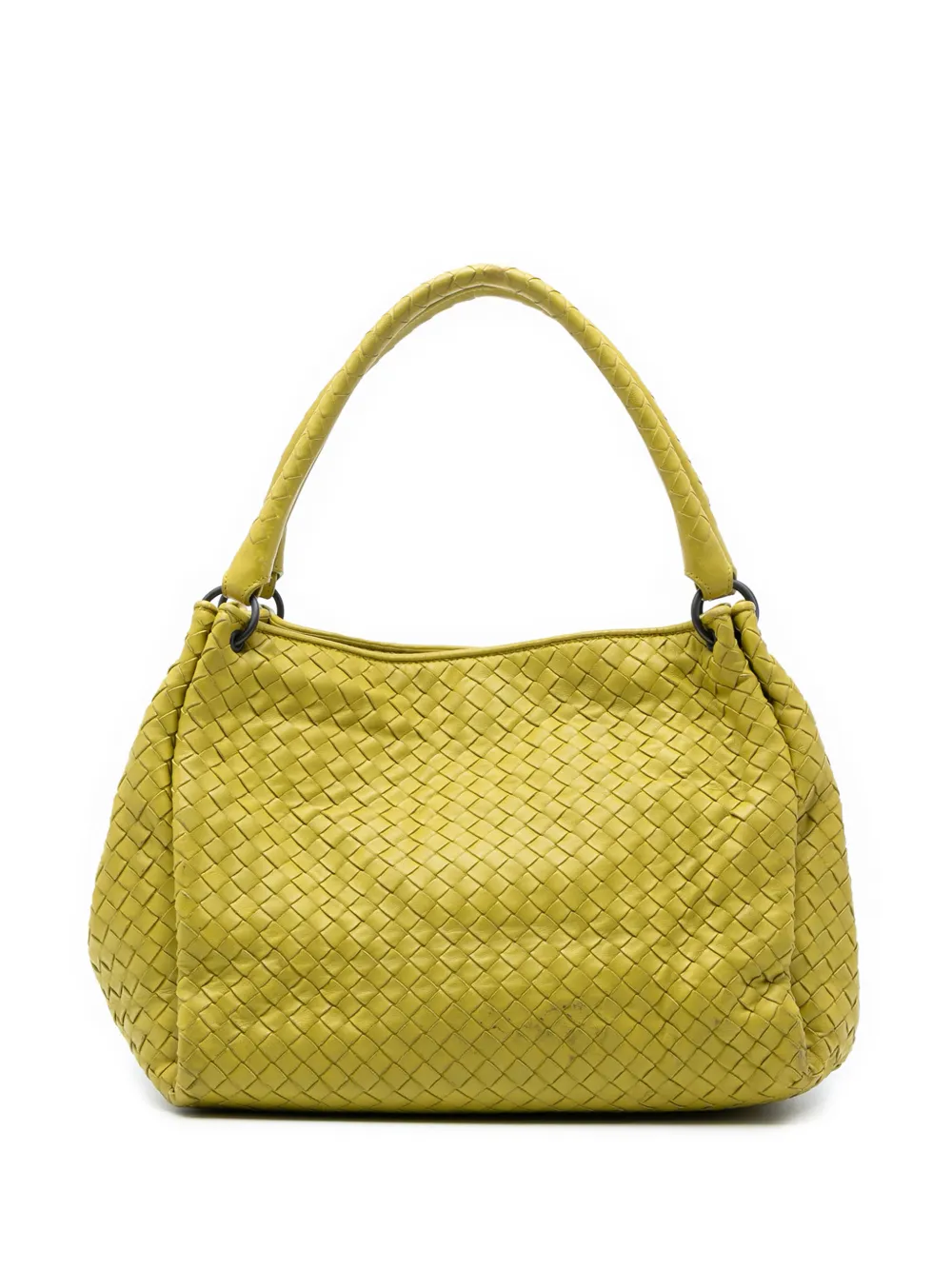 Bottega Veneta Pre-Owned 2012-2025 Nappa Intrecciato Parachute tote bag - Giallo