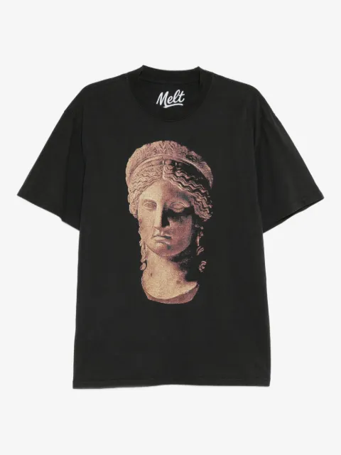 Melt playera con estampado gráfico