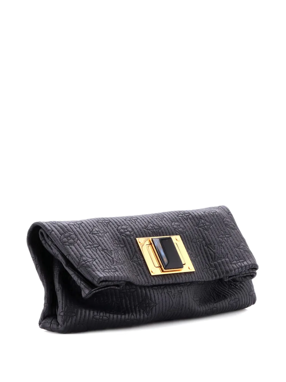 Louis Vuitton Pre-Owned Altair Quilted Monogram Leather clutch bag - Nero