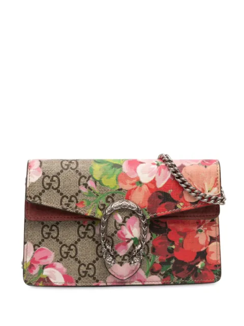 Gucci Pre-Owned 2016-2025 Mini GG Supreme Blooms Dionysus crossbody bag