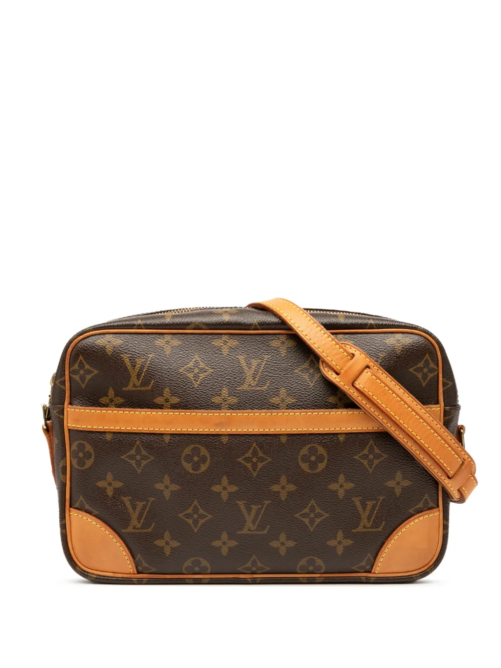 Louis Vuitton Pre-Owned 2004 Monogram Trocadero 27 crossbody bag - Braun