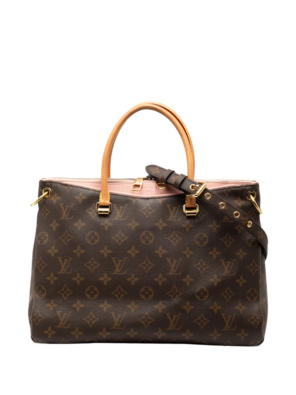Louis Vuitton Pre-Owned 2019 Monogram Pallas MM satchel - Marrone