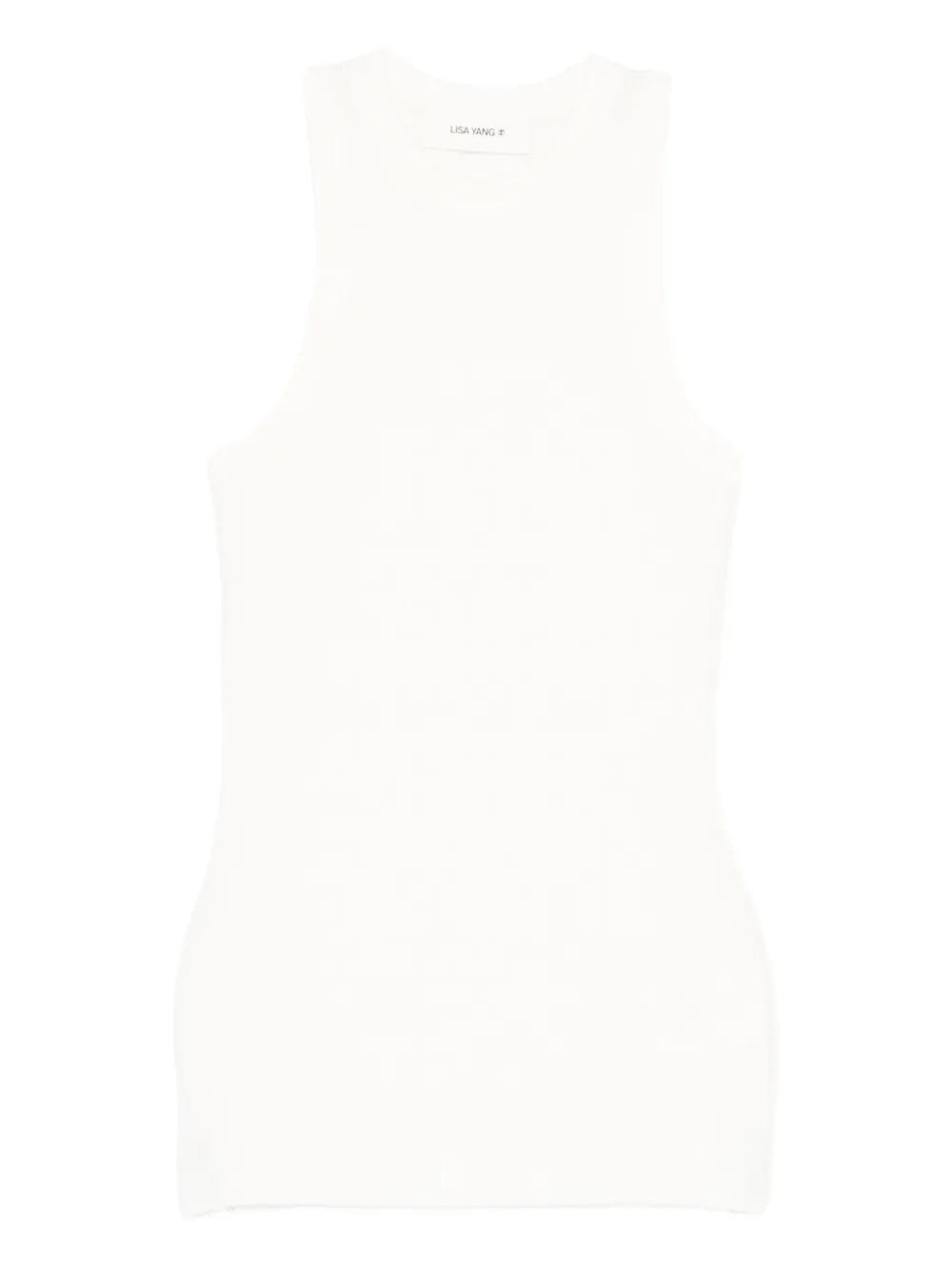 Lisa Yang Amya ribbed top | White | Image 1