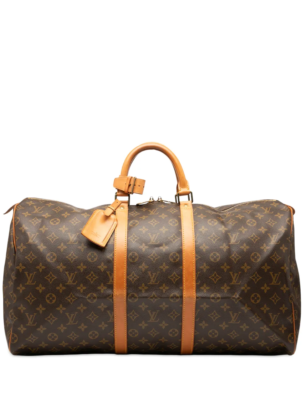 Louis Vuitton Pre-Owned 1988 Monogram Keepall 55 travel bag | marrón | Image 1