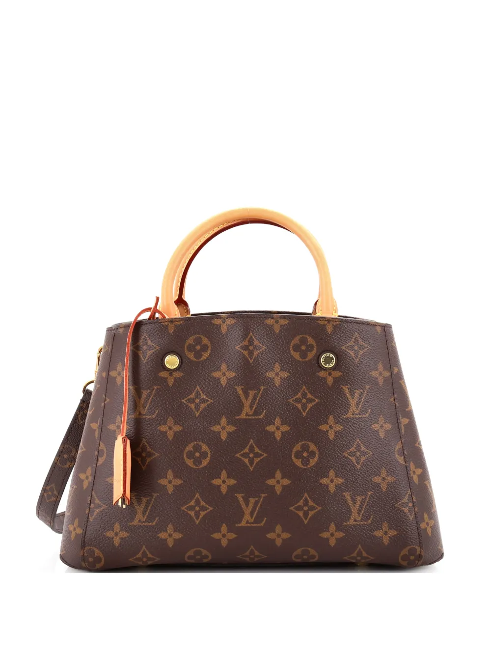 Louis Vuitton Pre-Owned Montaigne Handbag Monogram Canvas BB satchel - Marrone