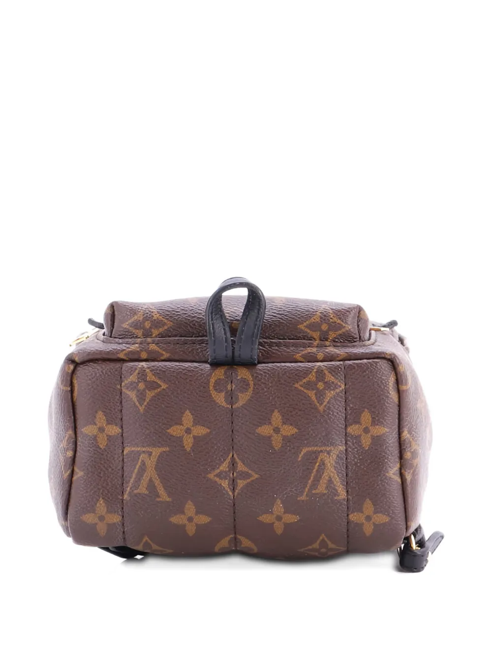 Pre-owned Louis Vuitton Palm Springs Monogram Canvas Mini Backpack In Brown